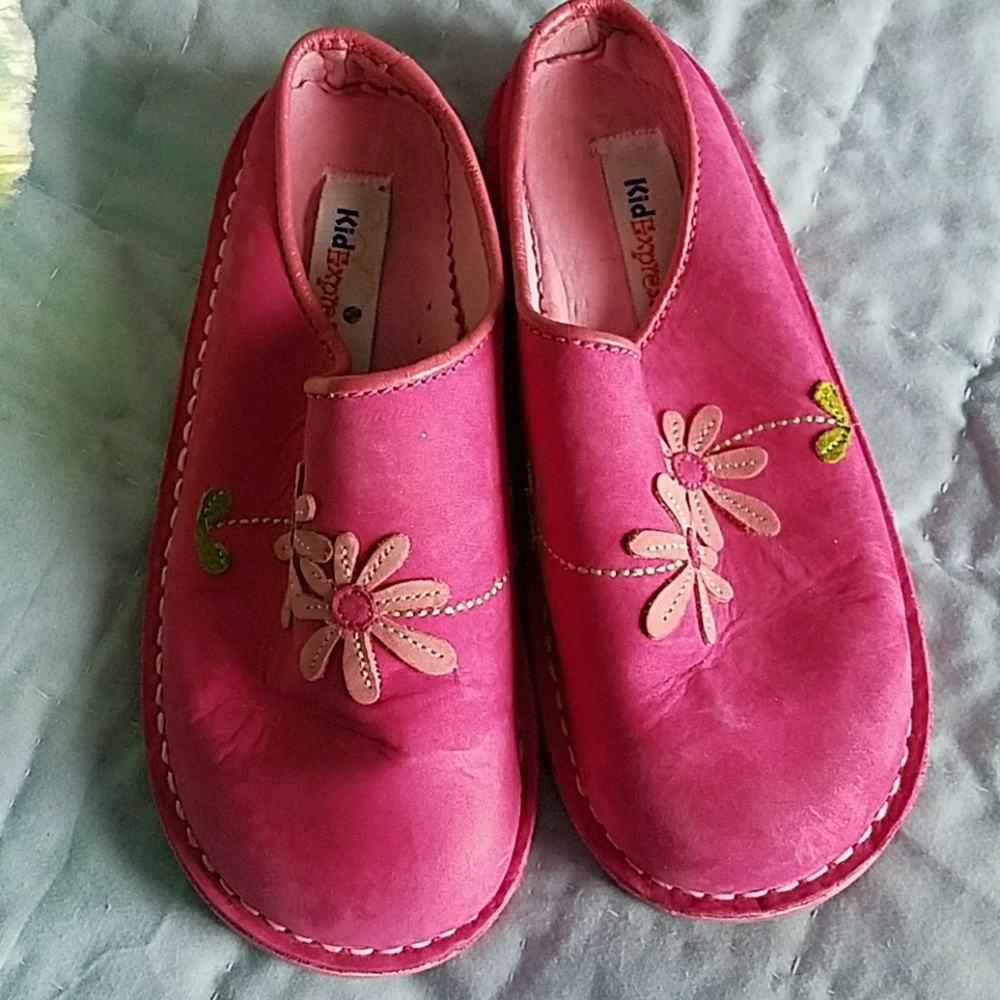 Kids Express slip on mule shoes - Picture 2 of 8